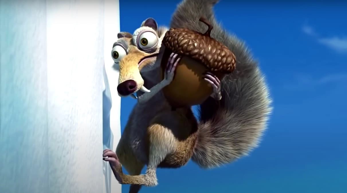 Scrat de 'La era de hielo'