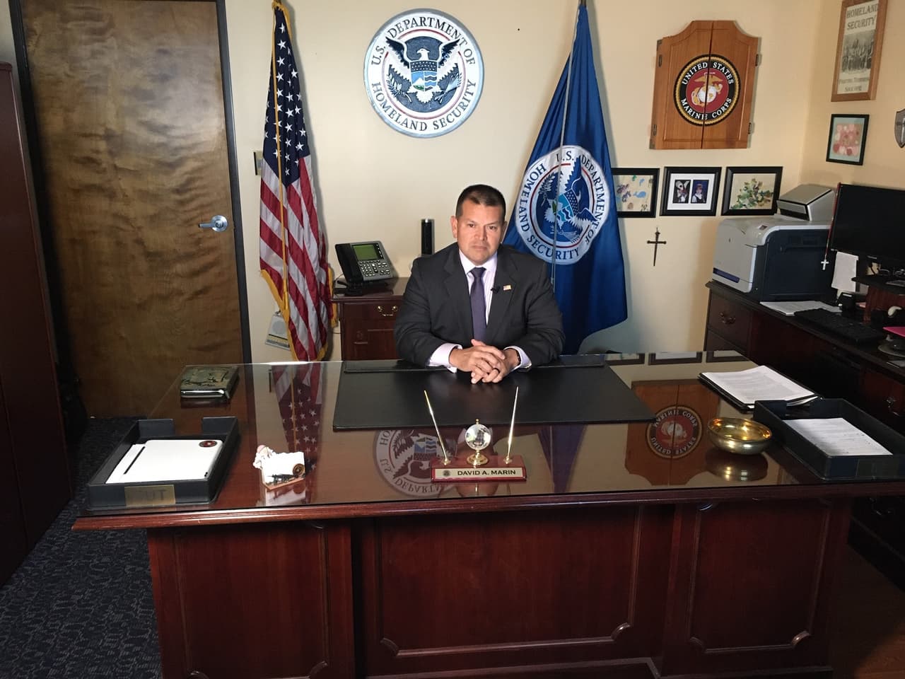 David Marin es el director de la oficina de ICE en Los Ángeles.