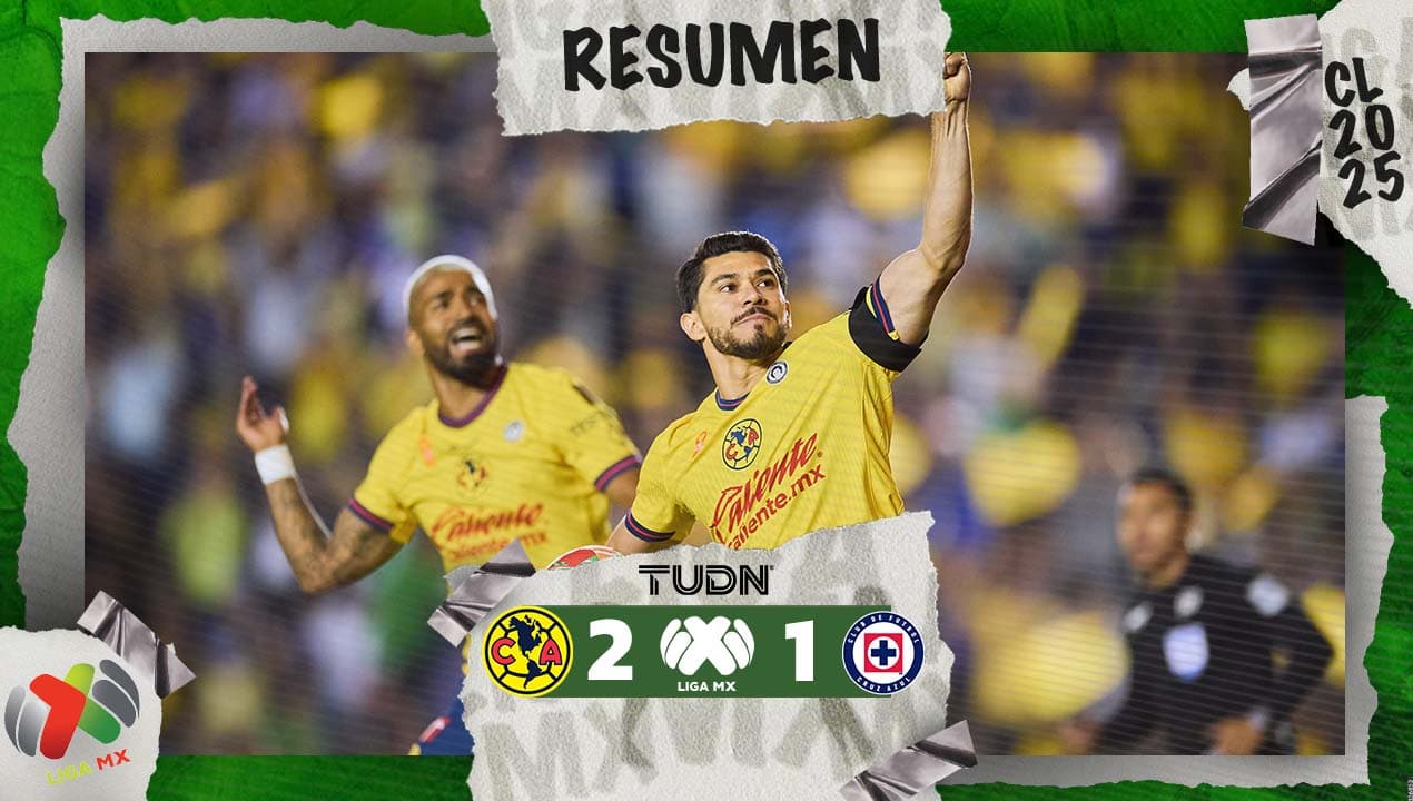 Resumen | América remonta en casa para eliminar al Cruz Azul