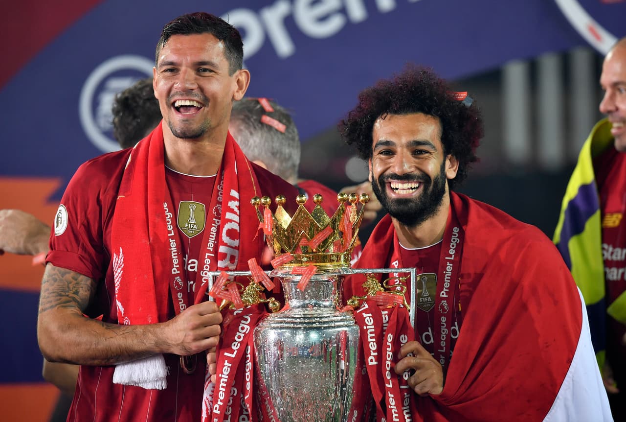 Las mejores imágenes de los festejos del los campeones de la Premier League 2019-2020.
