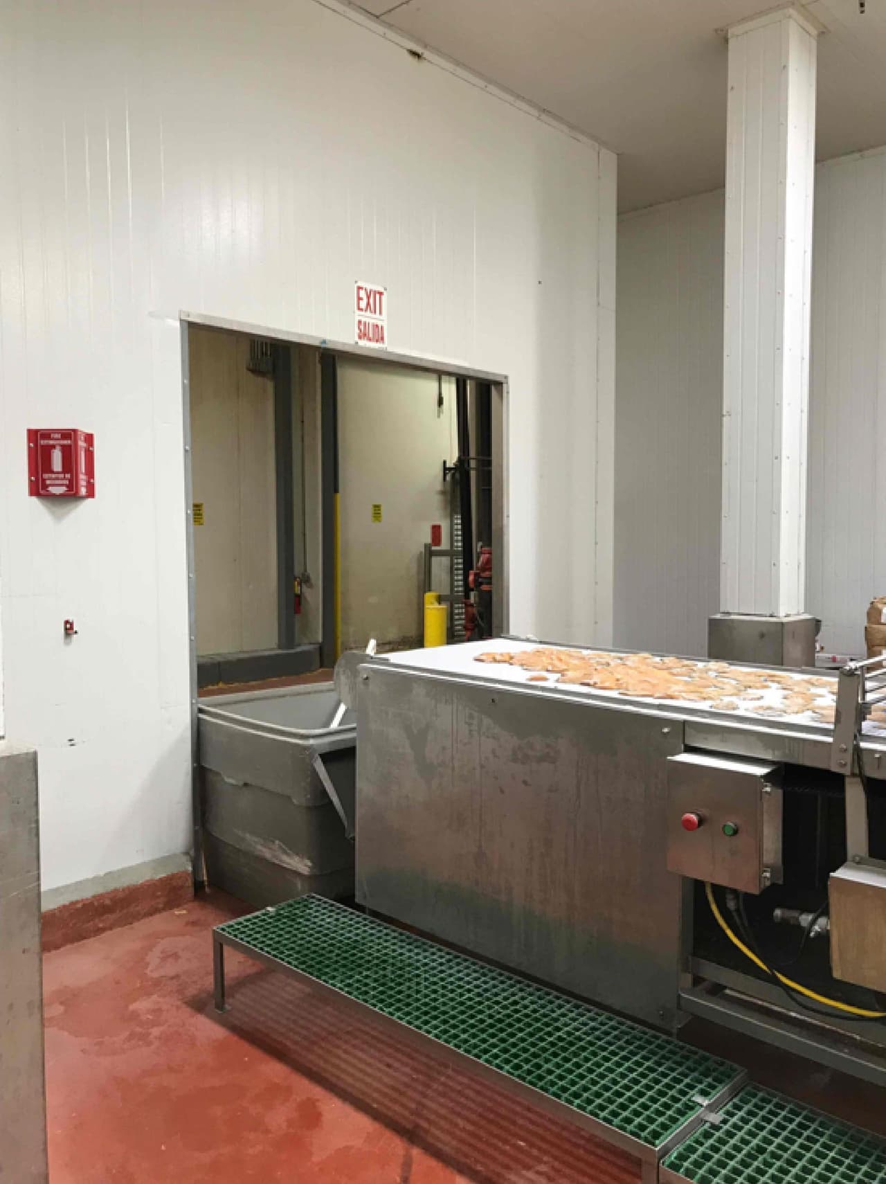 Otras salidas bloqueadas.