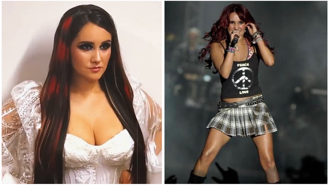 Dulce María no estuvo con Karol G, pero también le rindió tributo a RBD frente a miles de personas