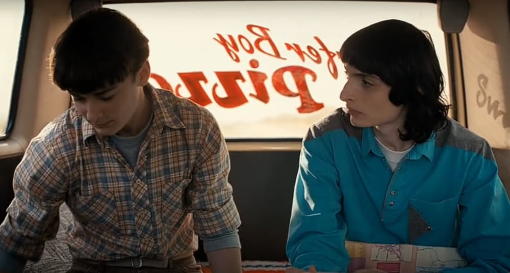 Will y Mike de Stranger Things