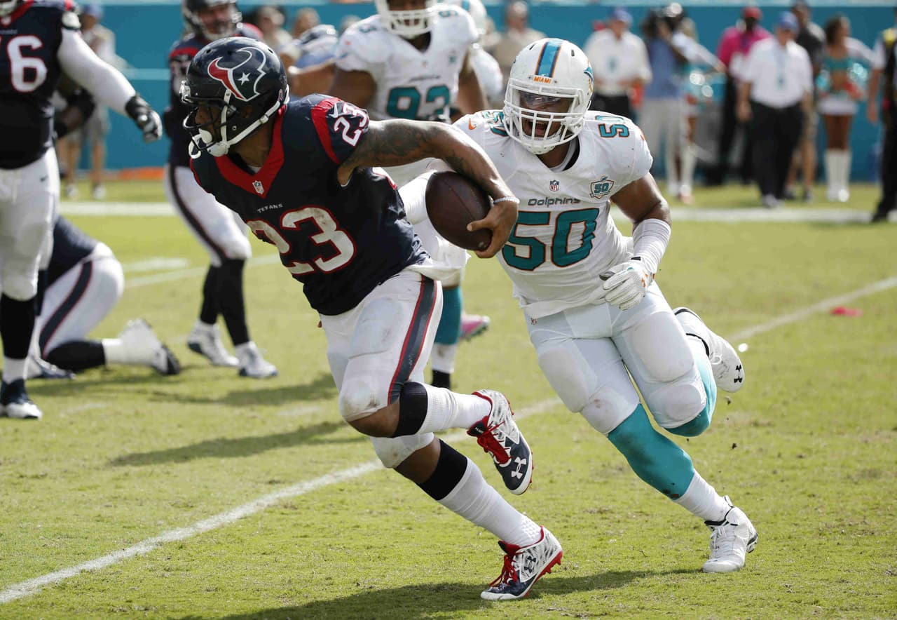 Arian Foster fuera el resto de la campaña