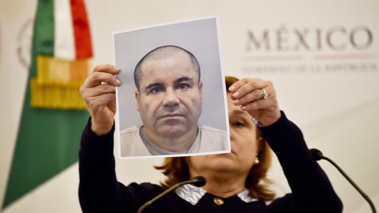 Joaquín Guzmán Loera, alias El Chapo Guzmán.