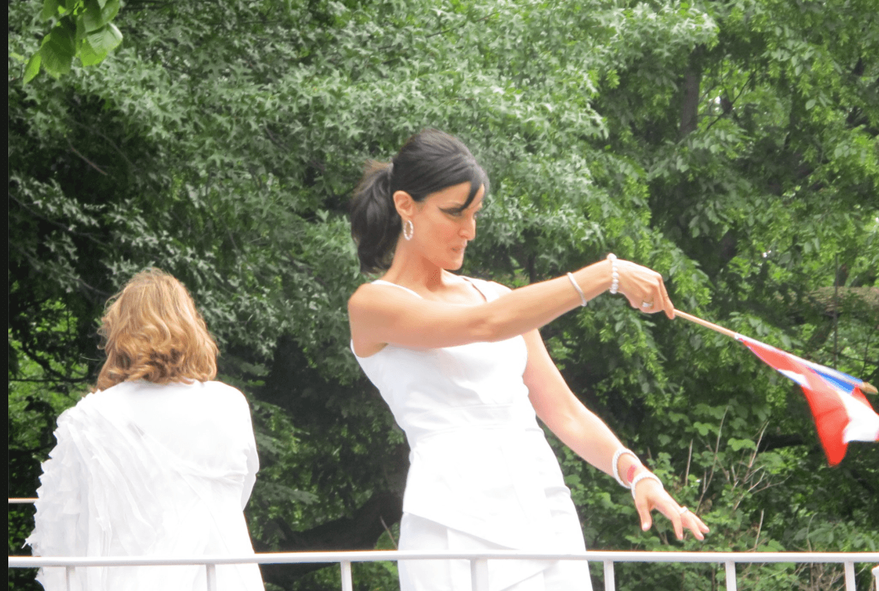 La exMiss Universo Dayanara Torres exhibió su belleza en el 2011.