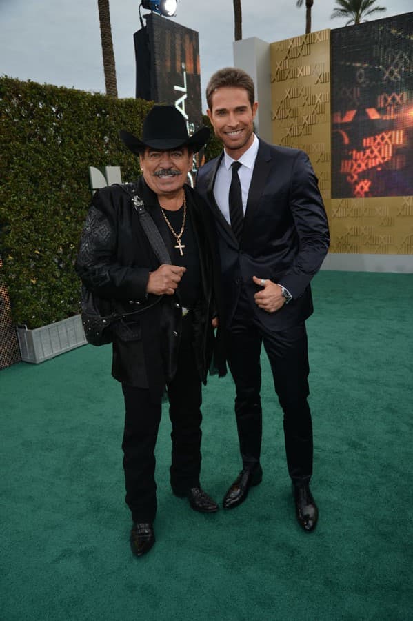 Ambos disfrutaron de este momento único en la alfombra de los Latin GRAMMY, donde reúne a lo mejor de la industria.