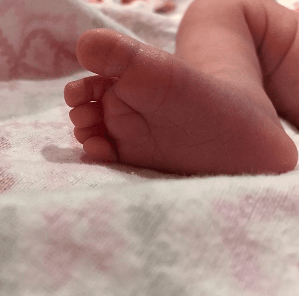 "Ya casi un mes del regalo más bello que me ha dado Dios y la vida. Te amo, mi bebé María Fernanda Álvarez Gómez", publicó el pasado 24 de enero.