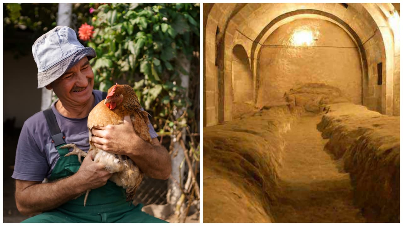 Hombre descubrió ciudad que llevaba oculta miles de años mientras perseguía a sus gallinas
