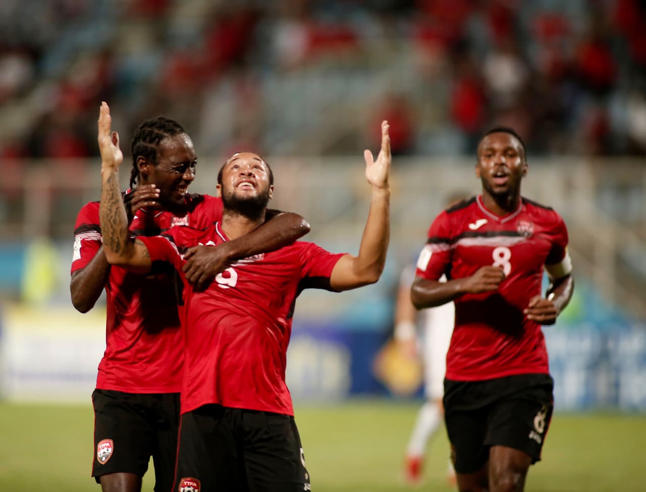 A pesar de ya estar eliminados, Trinidad y Tobago celebró la victoria en grande.