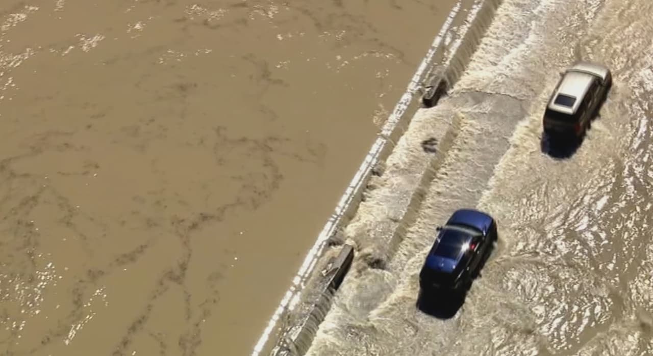 Se está enfatizando que los conductores eviten el área.