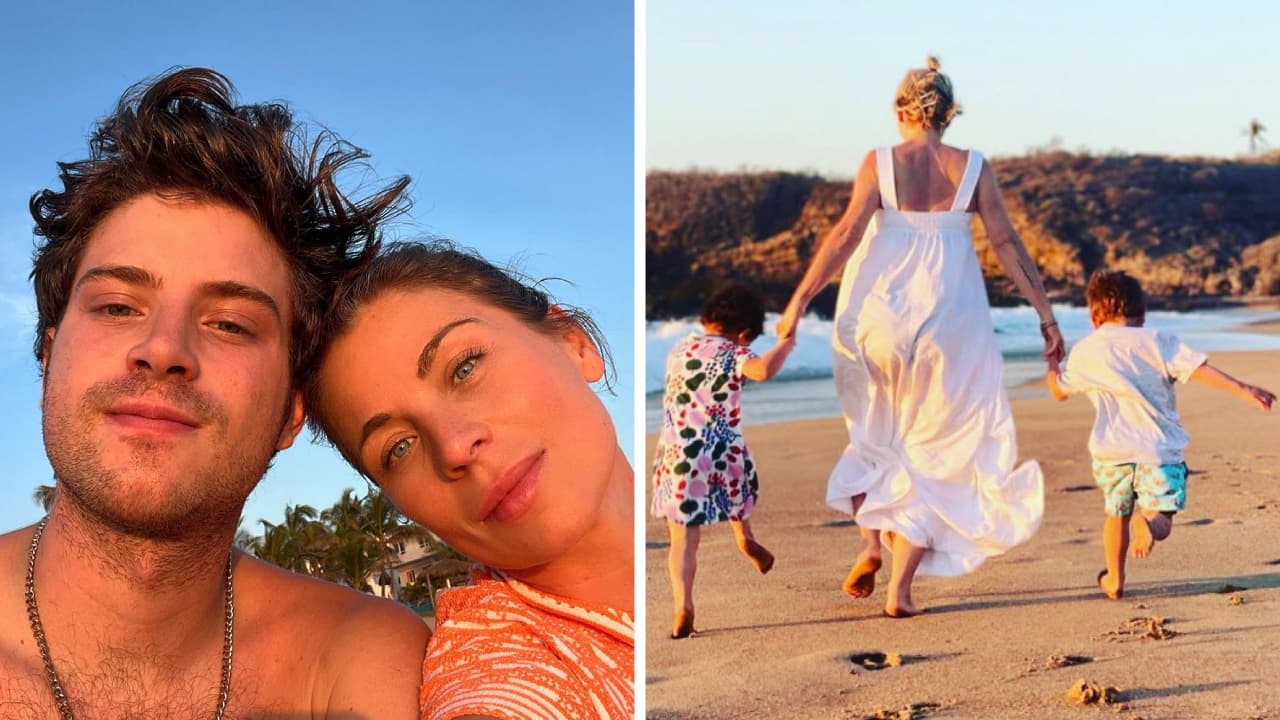 Como pocas veces, Ludwika Paleta comparte fotos de sus 3 hijos y sorprende lo grandes que están