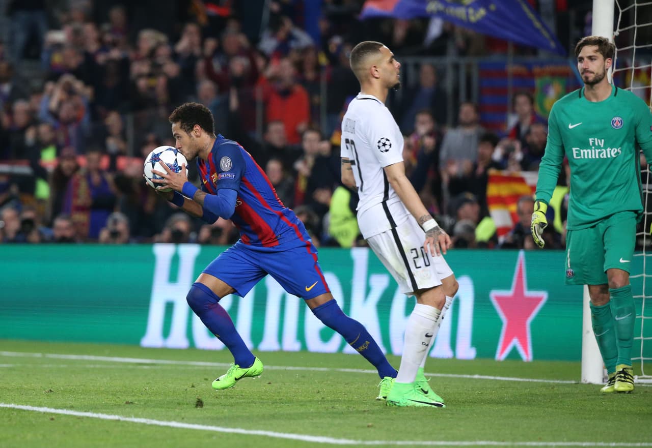 La obsesión de París Saint-Germain por tener a Neymar surgió al padecer el talento del brasileño en cuartos de final de la Champions League. Allí los directivos del club parisino empezaron a soñar.