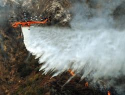 Clima facilitó avance contra las llamas