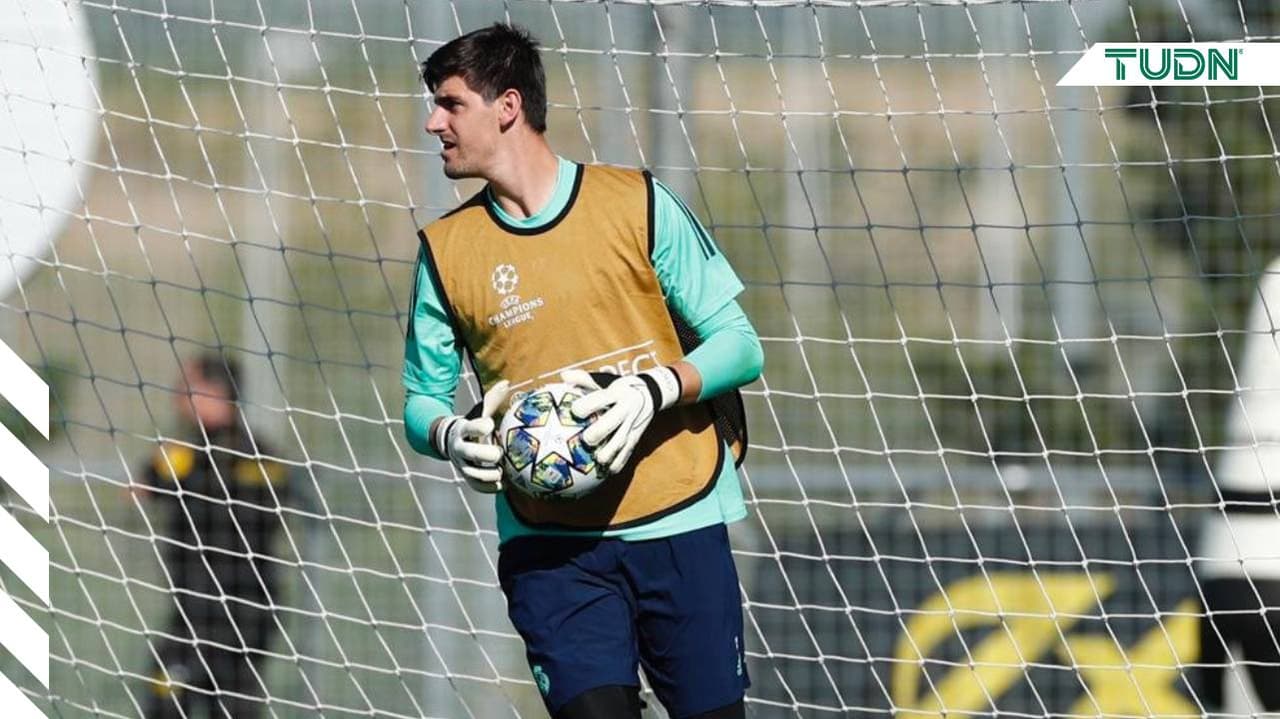 Thibaut Courtois dice estar recuperado para jugar con Bélgica