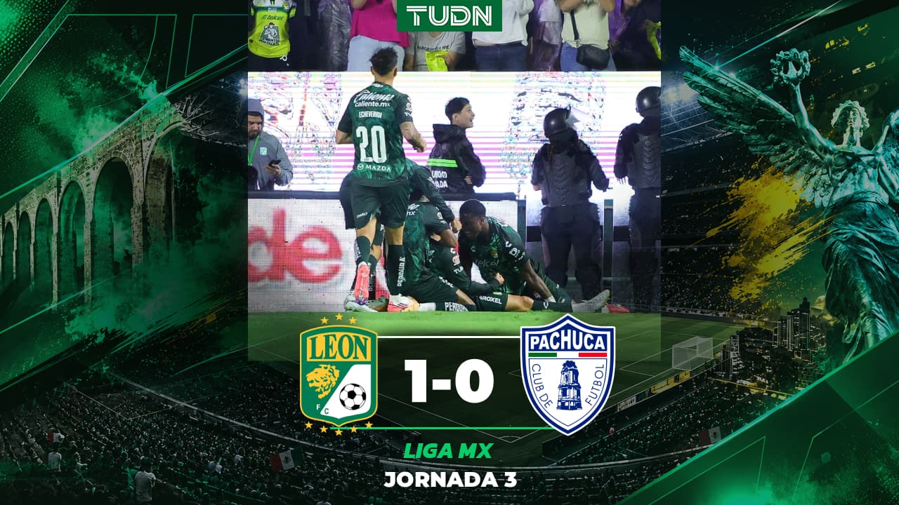 León vs. Pachuca: goles, resultado y resumen del partido de Jornada 3 del Apertura 2026 Liga MX