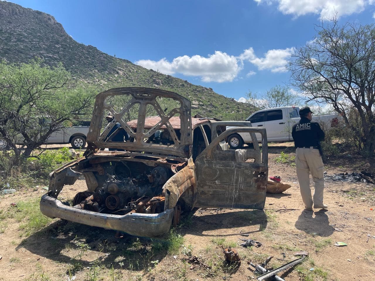 Además del colectivo de madres buscadoras y de agentes de la FGJES, en la búsqueda realizada este fin de semana 
<b>participaron elementos de otras corporaciones, como el Ejército y la Marina</b> mexicanos.