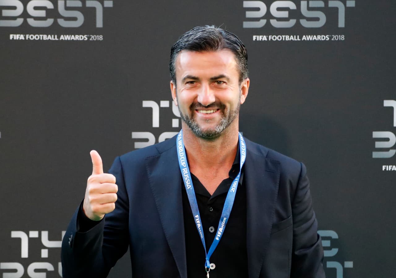 Christian Panucci, exjugador italiano y técnico de Albania.