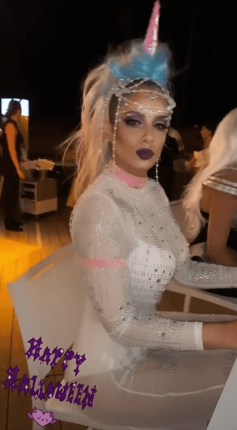 La conductora de Gangas & Deals publicó en sus 'stories' de redes sociales los momentos que más disfrutó de la velada.