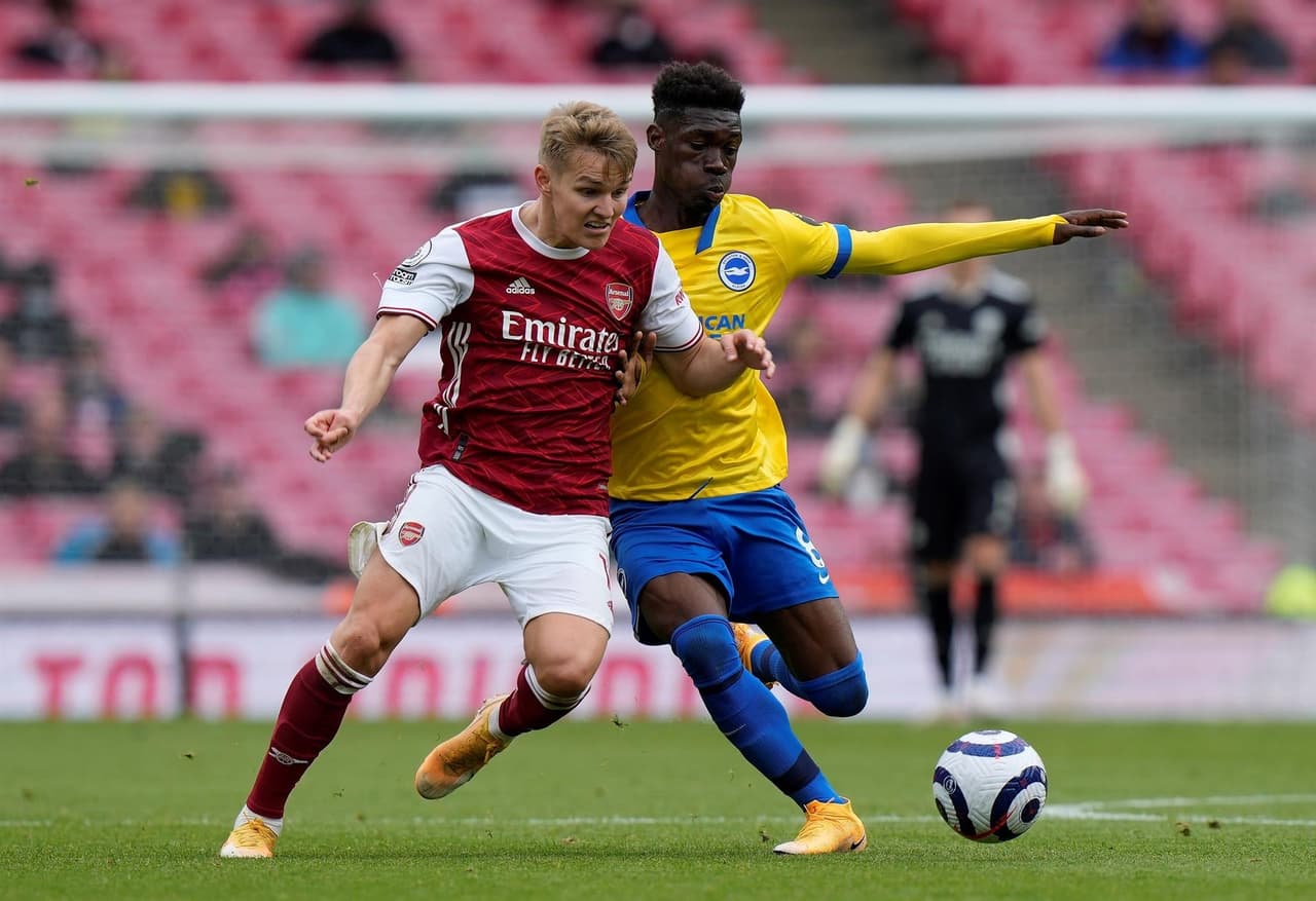 Arsenal se queda sin Europa League después de 26 años. Un doblete de Nicolás Pepé en la victoria ante el Brighton & Hove Albion (2-0) no bastó para que los ‘Gunners’ se pudieran clasificar a la competencia europea.