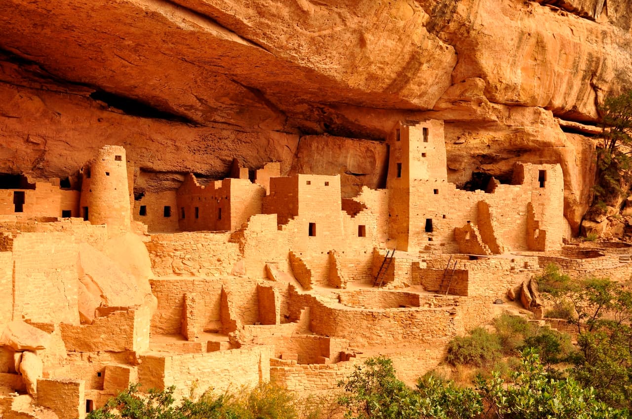El parque nacional Mesa Verde es uno de los sitios arqueológicos más importantes del continente.