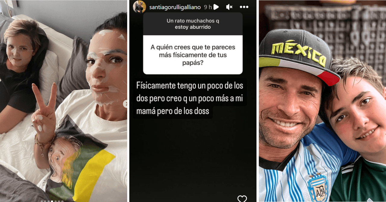 El hijo de Sebastián Rulli y Cecilia Galliano reveló a quién se parece más