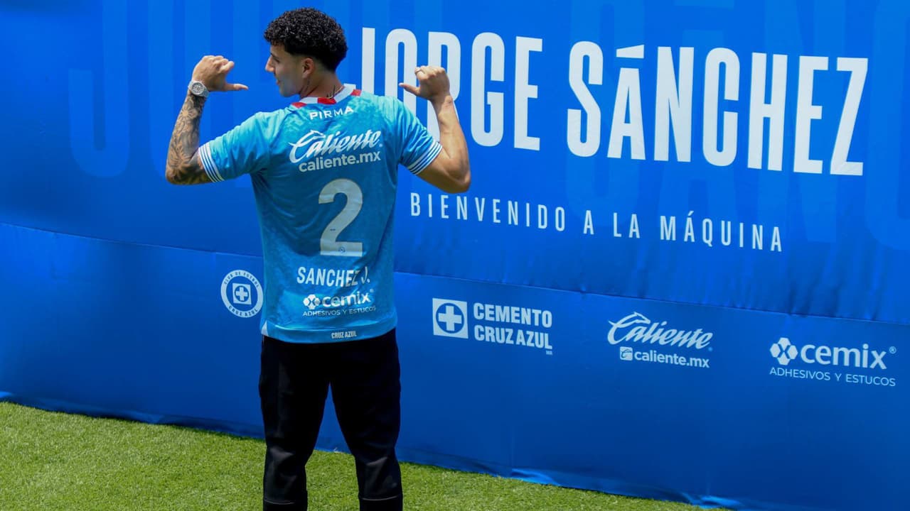 Jorge Sánchez: “Estar aquí en Cruz Azul es un sueño”