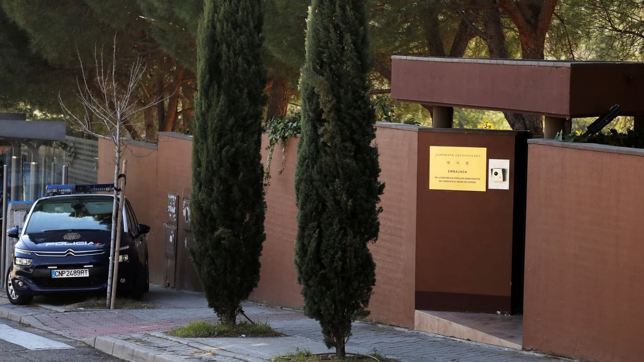 Mexicano residente en EEUU es sospechoso de un violento asalto a la embajada de Corea del Norte en Madrid