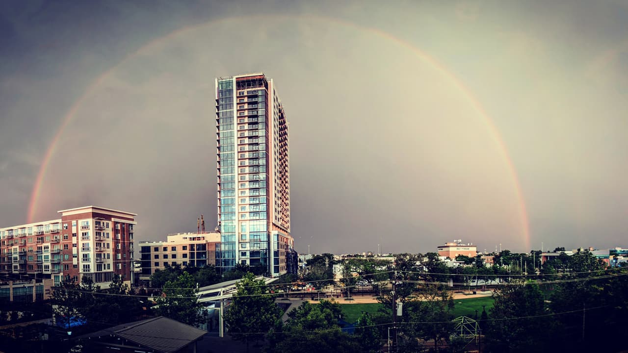 Jorge Castro tomó esta foto al atardecer.