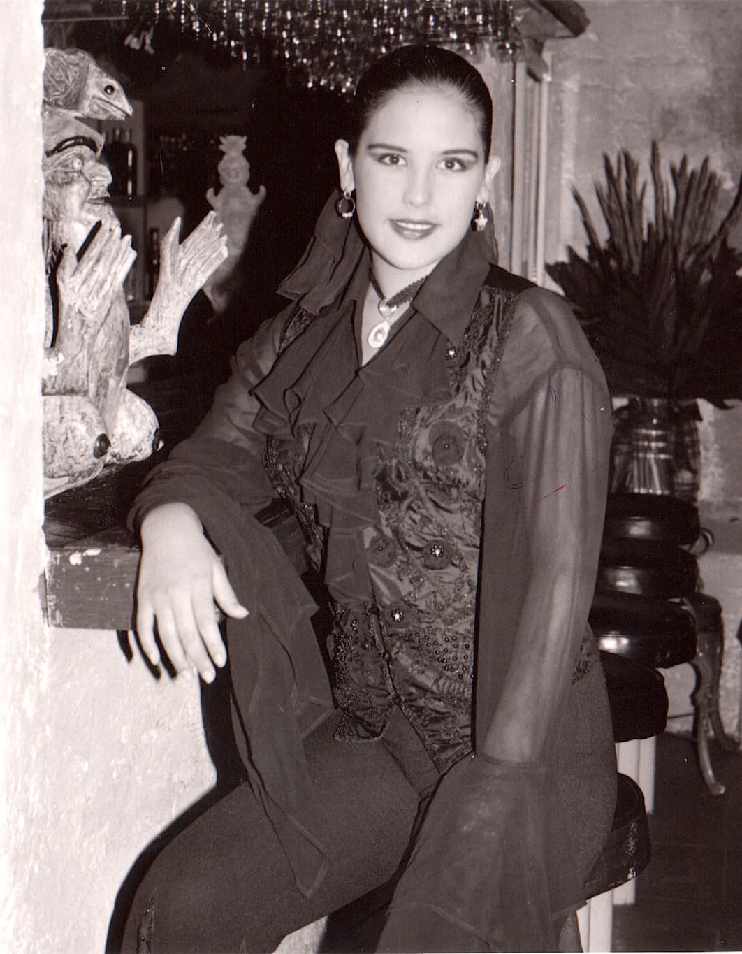 Convertida en una quinceañera, actuó junto a Jacqueline Andere e Ignacio López Tarso en la telenovela 'Ángeles blancos' (1991).