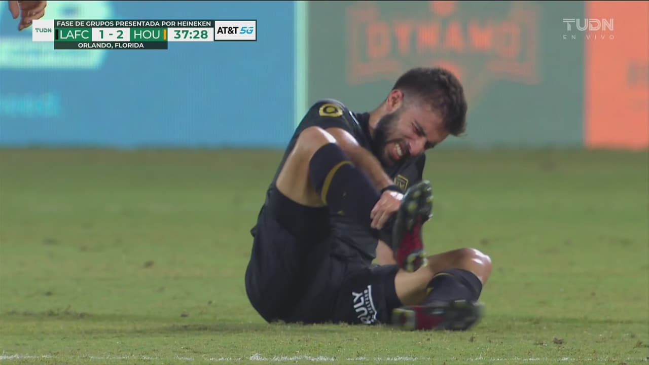 Se encienden las alarmas en LAFC: Diego Rossi se retuerce de dolor