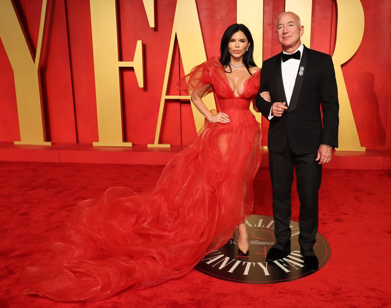 Jeff Bezos y su novia, Lauren Sánchez