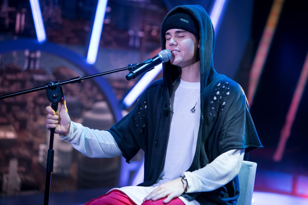 Uno de los que más sonaron, fue un desplante que hizo en pleno show.