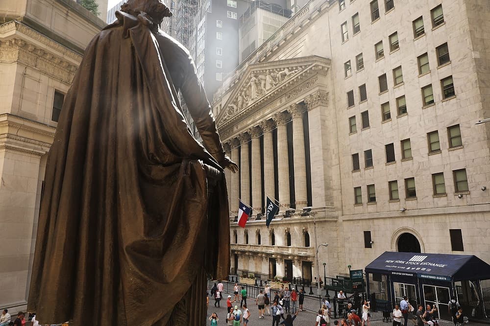 Imagen de la bolsa de Nueva York.