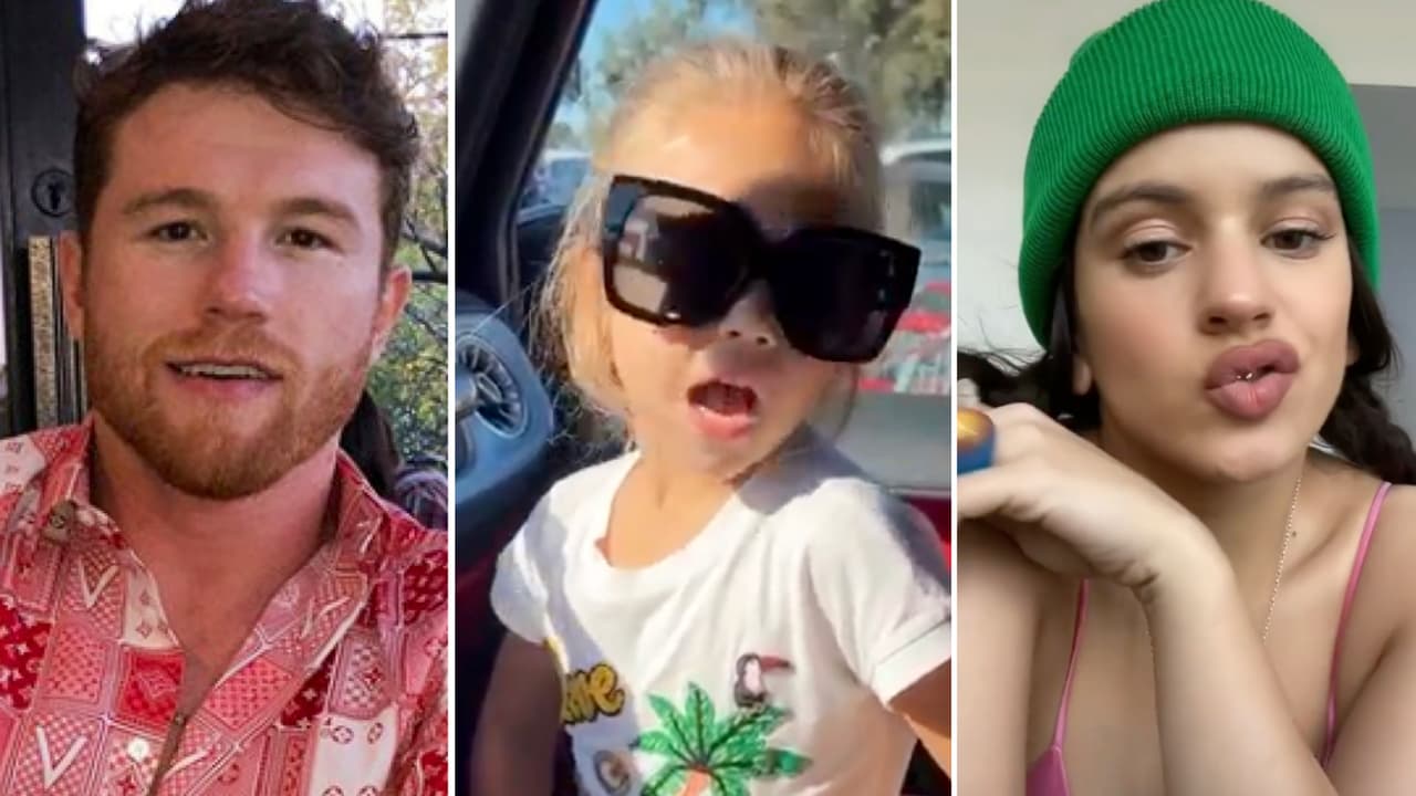 Como una ‘rock star’: hija de ‘Canelo’ Álvarez canta al estilo de Rosalía con su look veraniego
