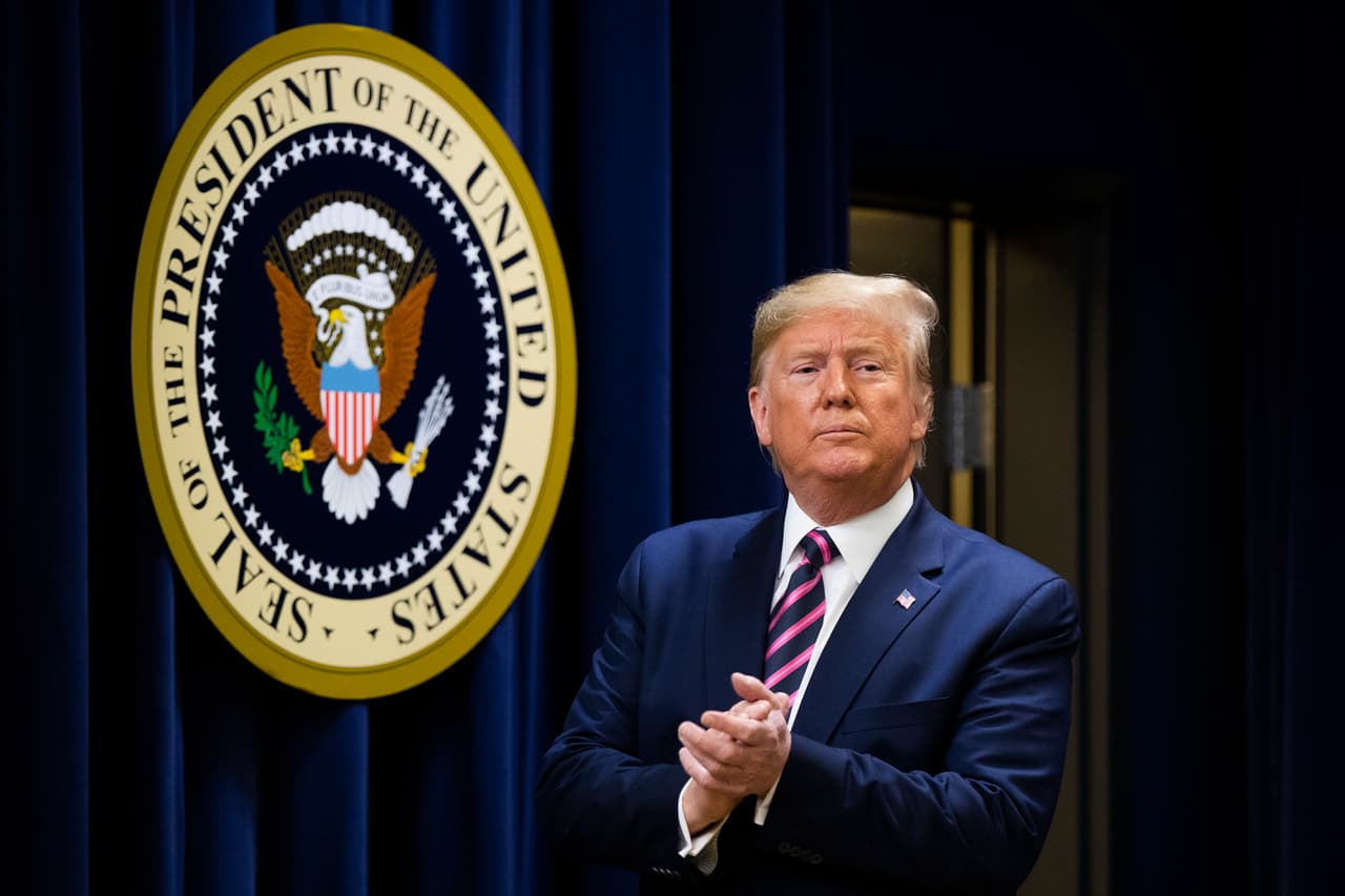 Hace dos días la Cámara de Representantes votó a favor de llevar a Trump a un juicio político.