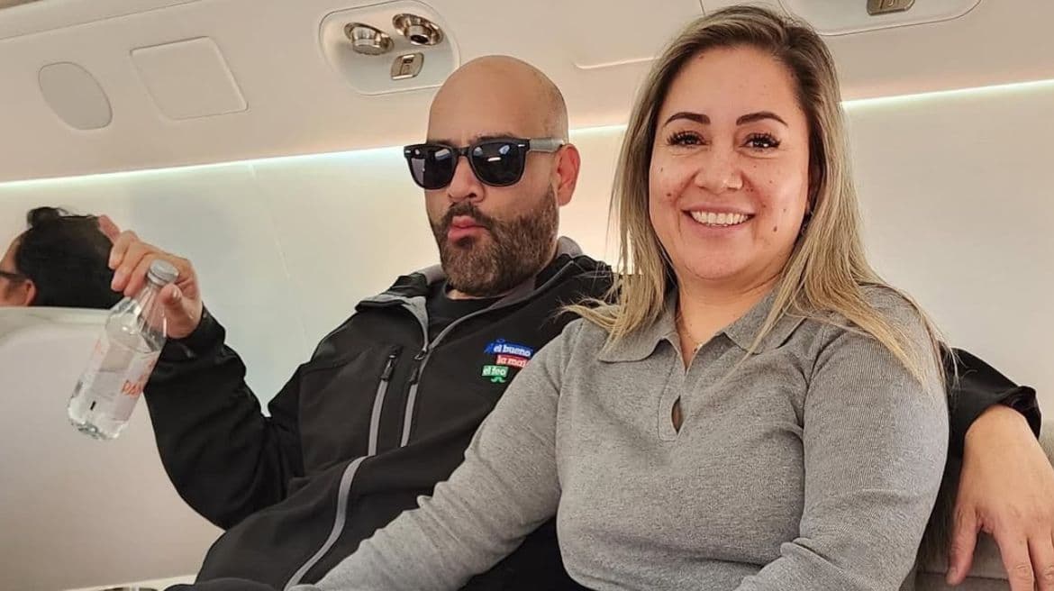 Raíl 'El Pelón' y Laura Molinar