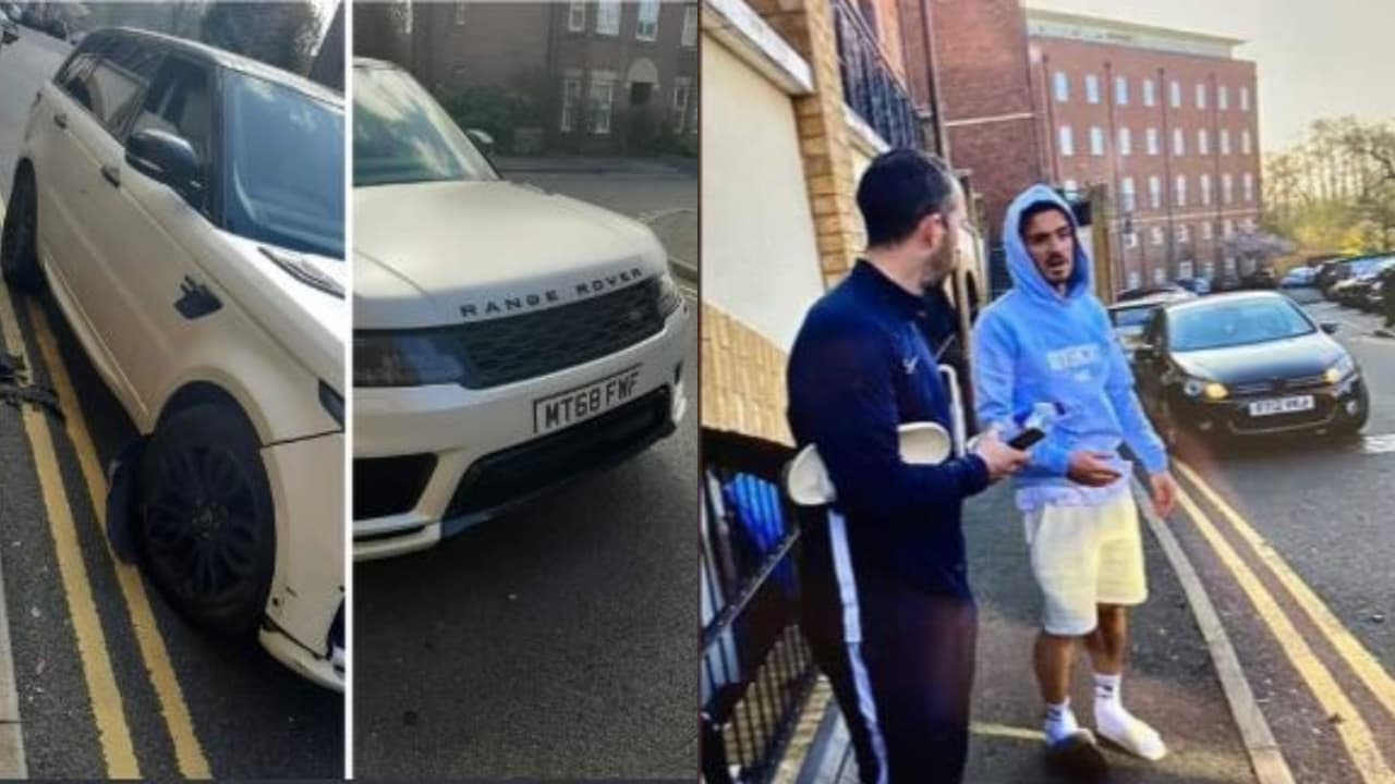 Jugador del Aston Villa sufre accidente ¡en pantuflas! 