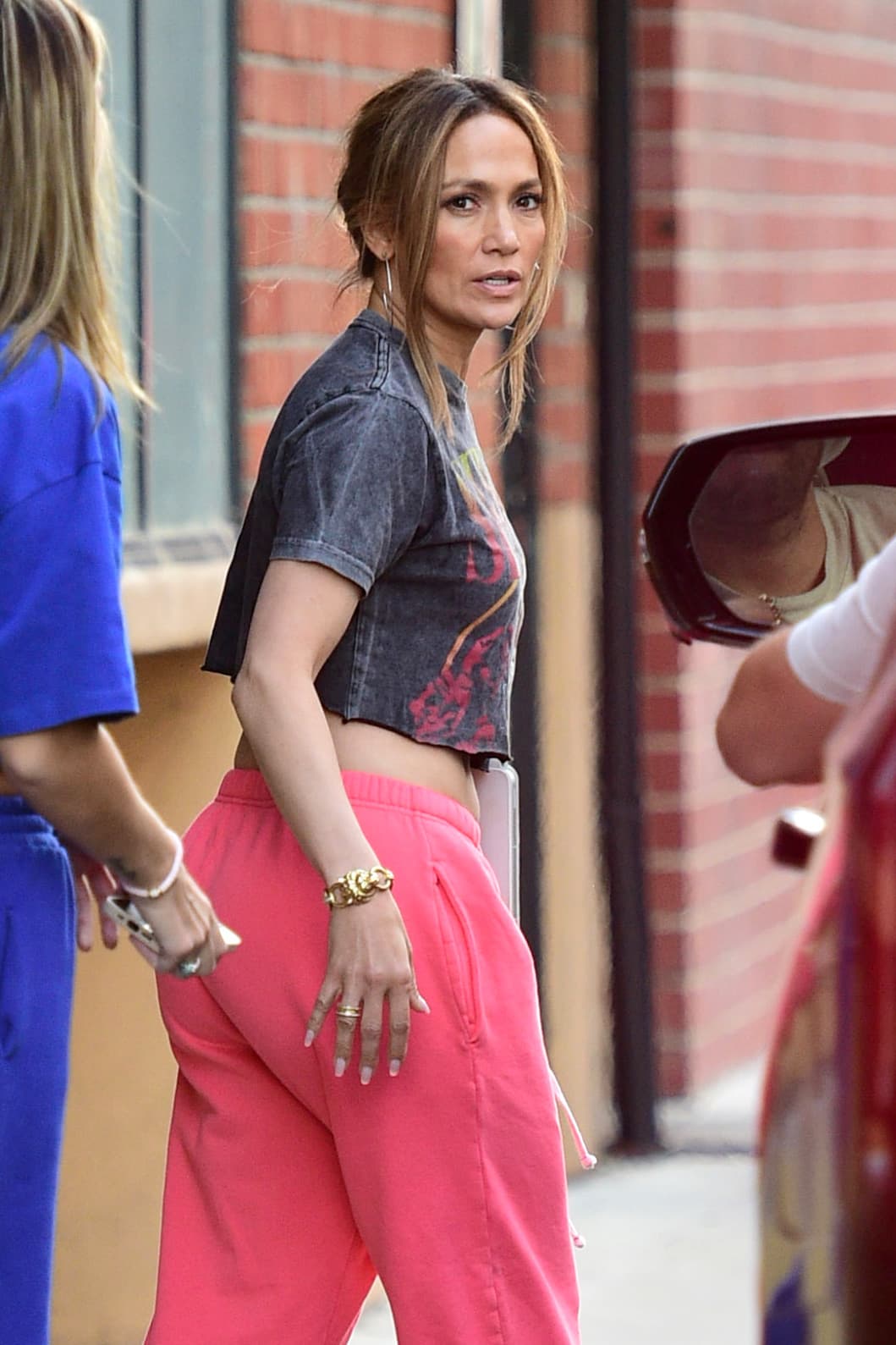 Dos días después del incidente, la cantante y actriz regresó a las instalaciones deportivas para continuar con su entrenamiento.
<br>