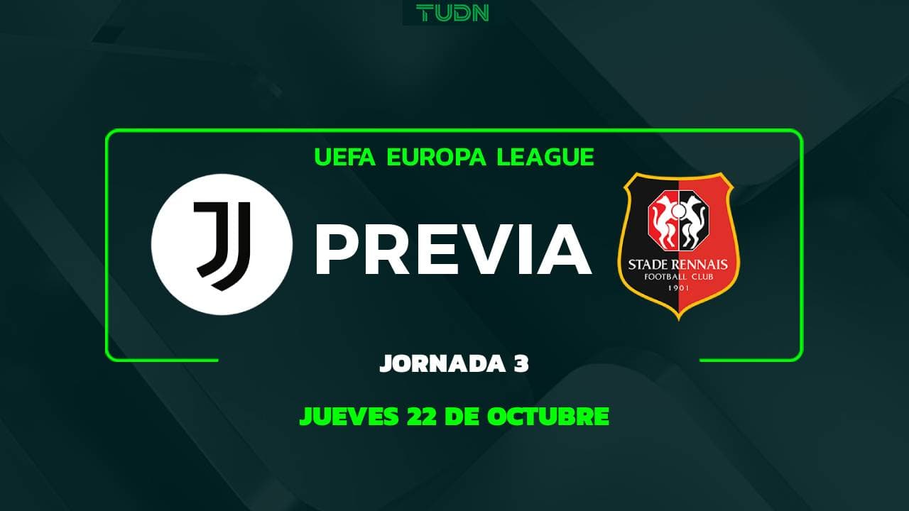 Juventus vs. Rennes: A qué hora y dónde ver el partido de la Jornada 3 en la UEFA Europa League 2026-2027