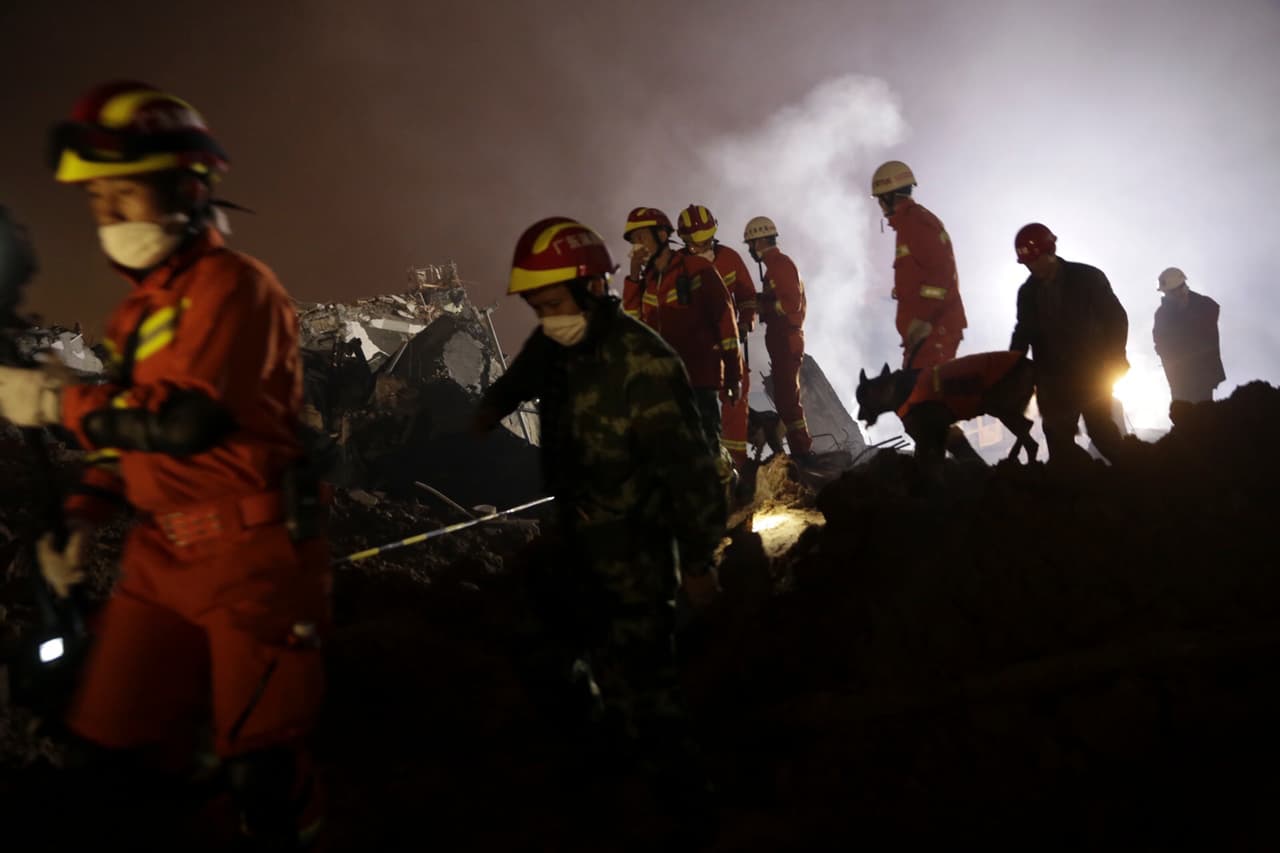 Las labores de rastreo comenzaron desde la noche