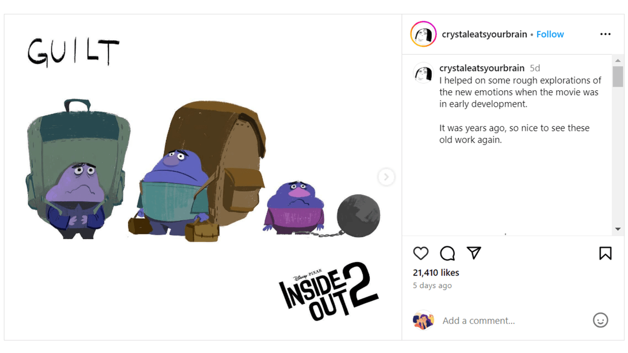 'Intensamente 2' iba a presentar nuevas emociones paraa Riley.