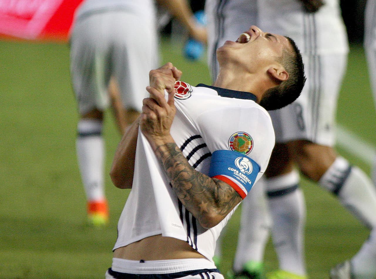 James tiene un total de 24 goles con su Selección, además de 88 en su carrera con clubes.