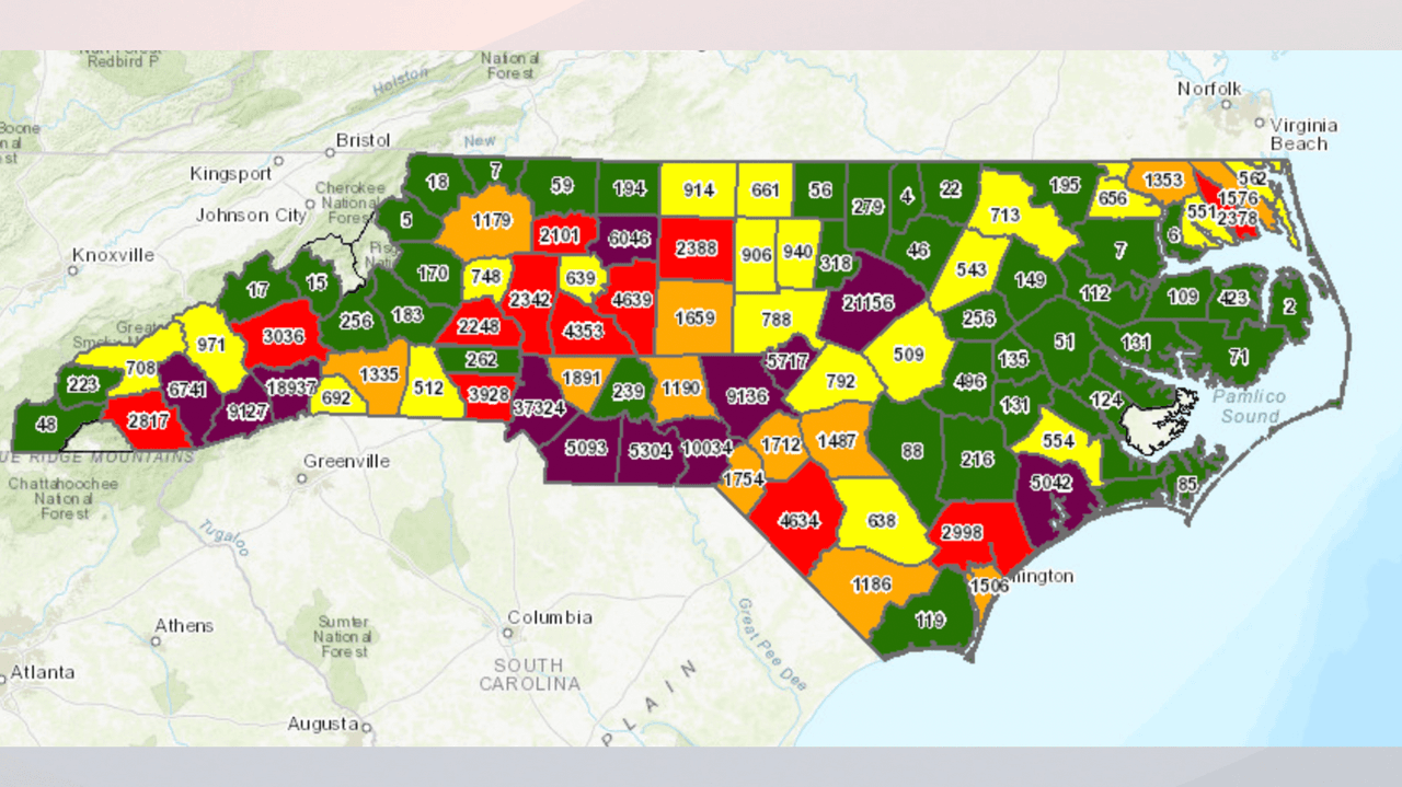 Tormenta severa deja más de 200,000 casas sin electricidad en Carolina del Norte