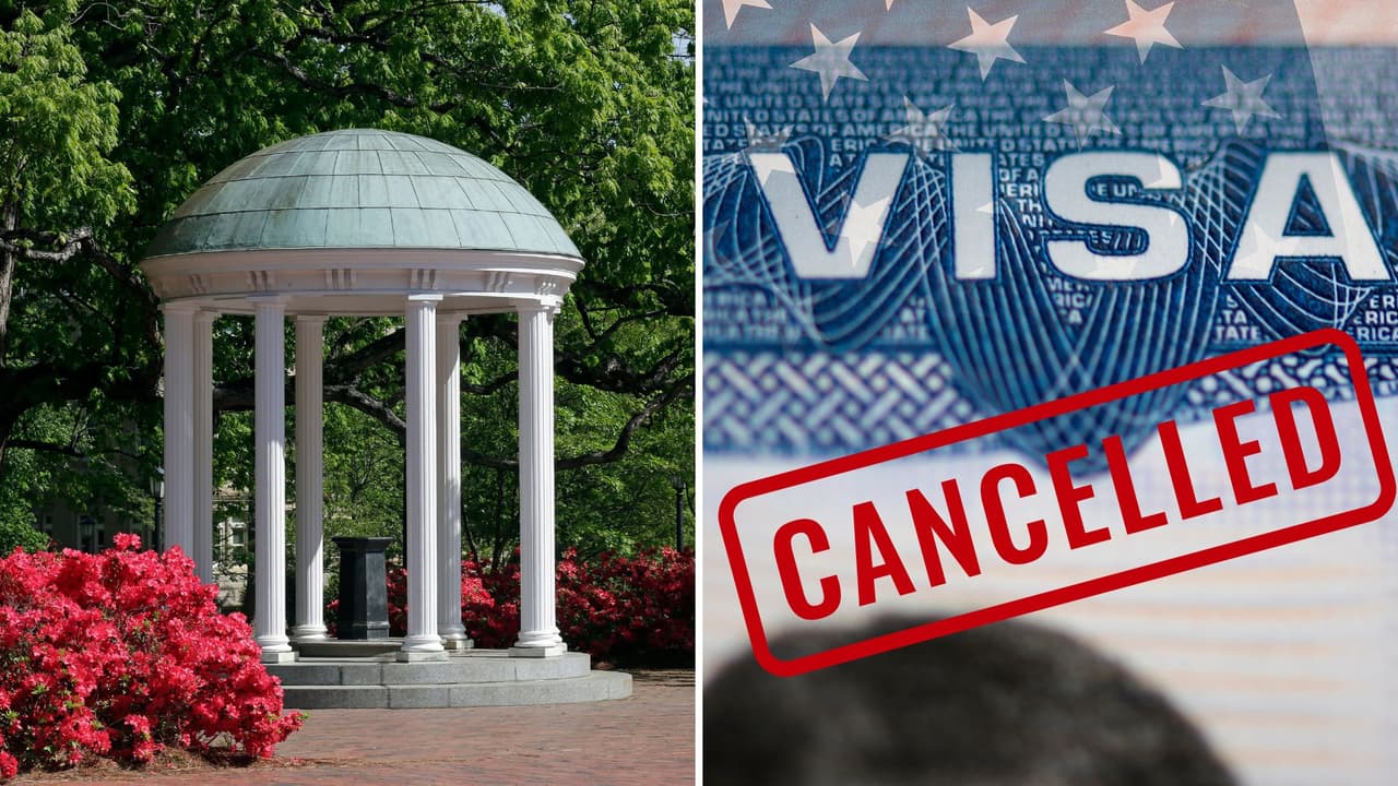 Se han revocado las visas de al menos 11 estudiantes internacionales en Carolina del Norte