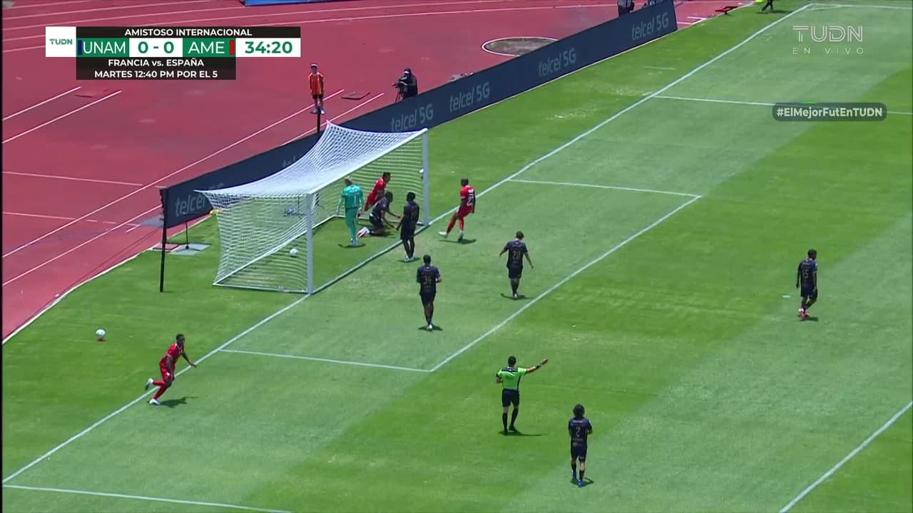¡GOOOL DE AMÉRICA DE CALI! Los colombianos se ponen arriba en el marcador