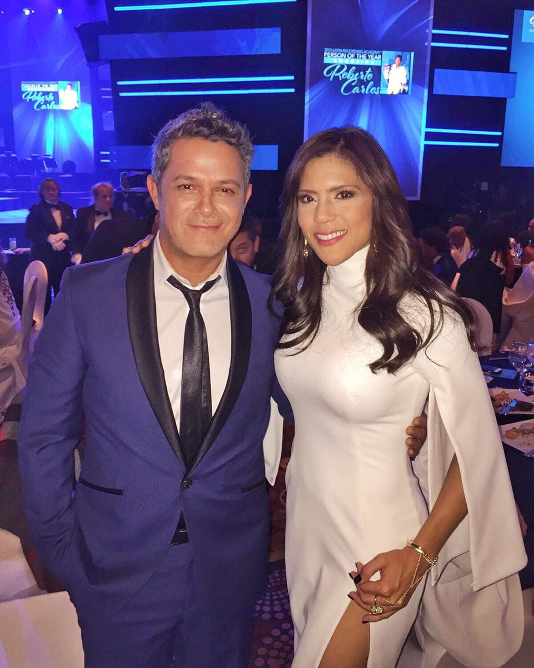 Francisca cumplió otro de sus sueños cuando conoció a Alejandro Sanz en noviembre de 2015.