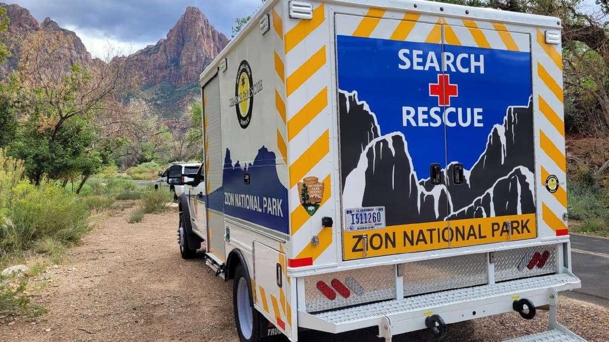 Una mujer muere y su esposo es rescatado luego de una caminata en el Parque Nacional Zion 