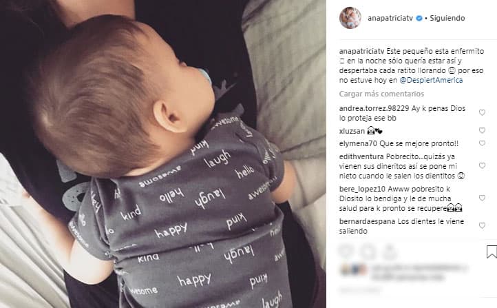 Además de recibir una avalancha de buenos deseos para que su bebito mejore, también le llegaron algunos consejos y le pidieron se quedara el mayor tiempo posible a su lado.