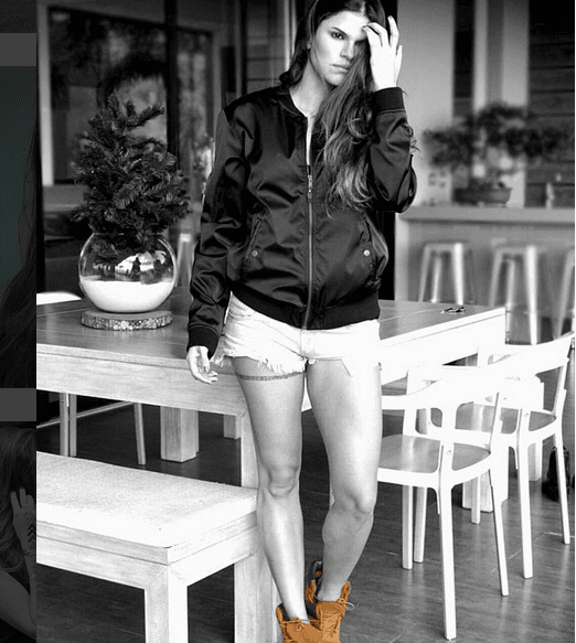 ¡Tiene un cuerpazo! Otra de las cosas que comparte en su cuenta, son sus fotos en el gimnasio.